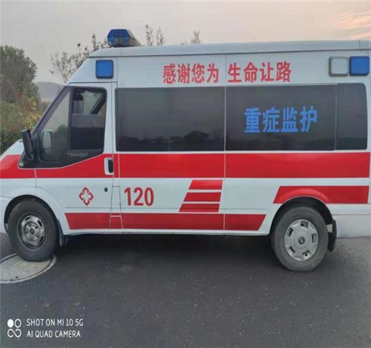 安陆救护车出租服务案例3